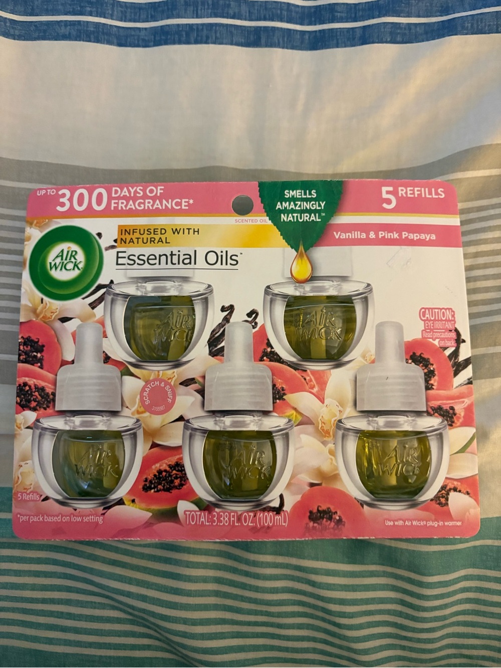Air Wick Vanilla & Pink Papaya Refill Pack